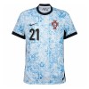 Maillot de Foot Portugal Diogo J. 21 Exterieur UEFA Euro 2024